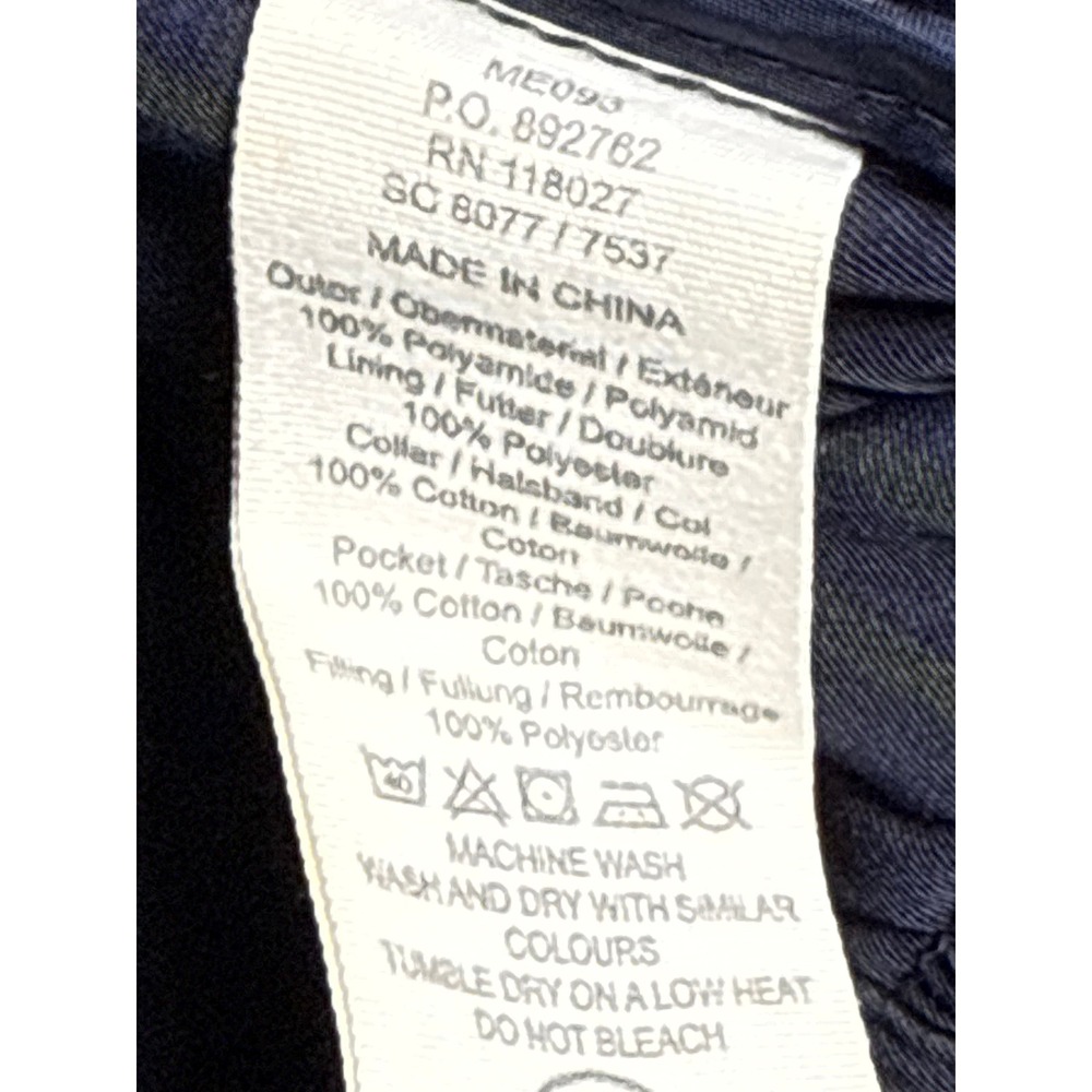 Boden London Quilted Barn Jacket Navy Corduroy Collar Women's S - Picture 9 of 10